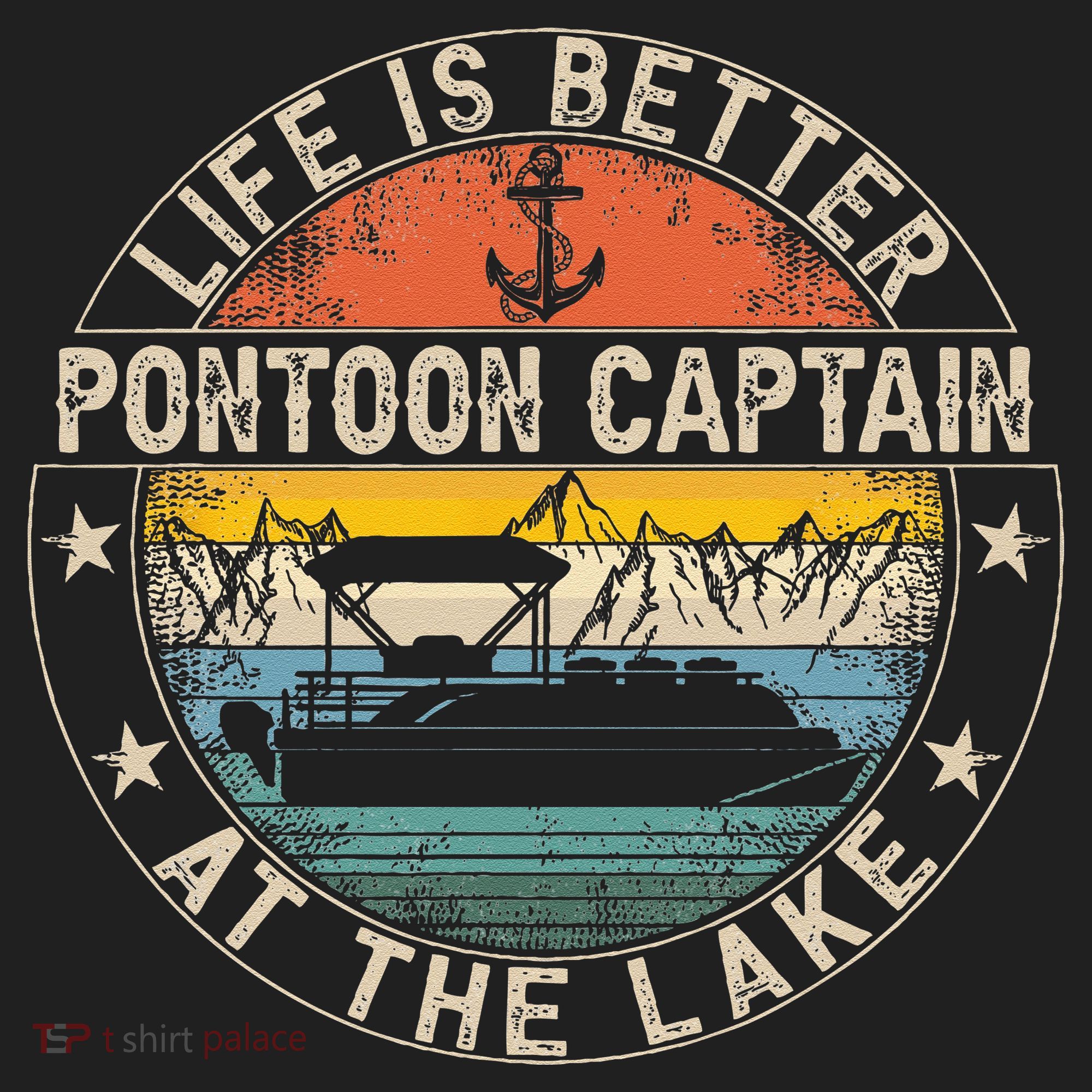 Pontoon Captain Life Is Better At The Lake Beanie