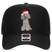 Poodle Christmas Lights Xmas Dog Lover Gift Hat thumb 0