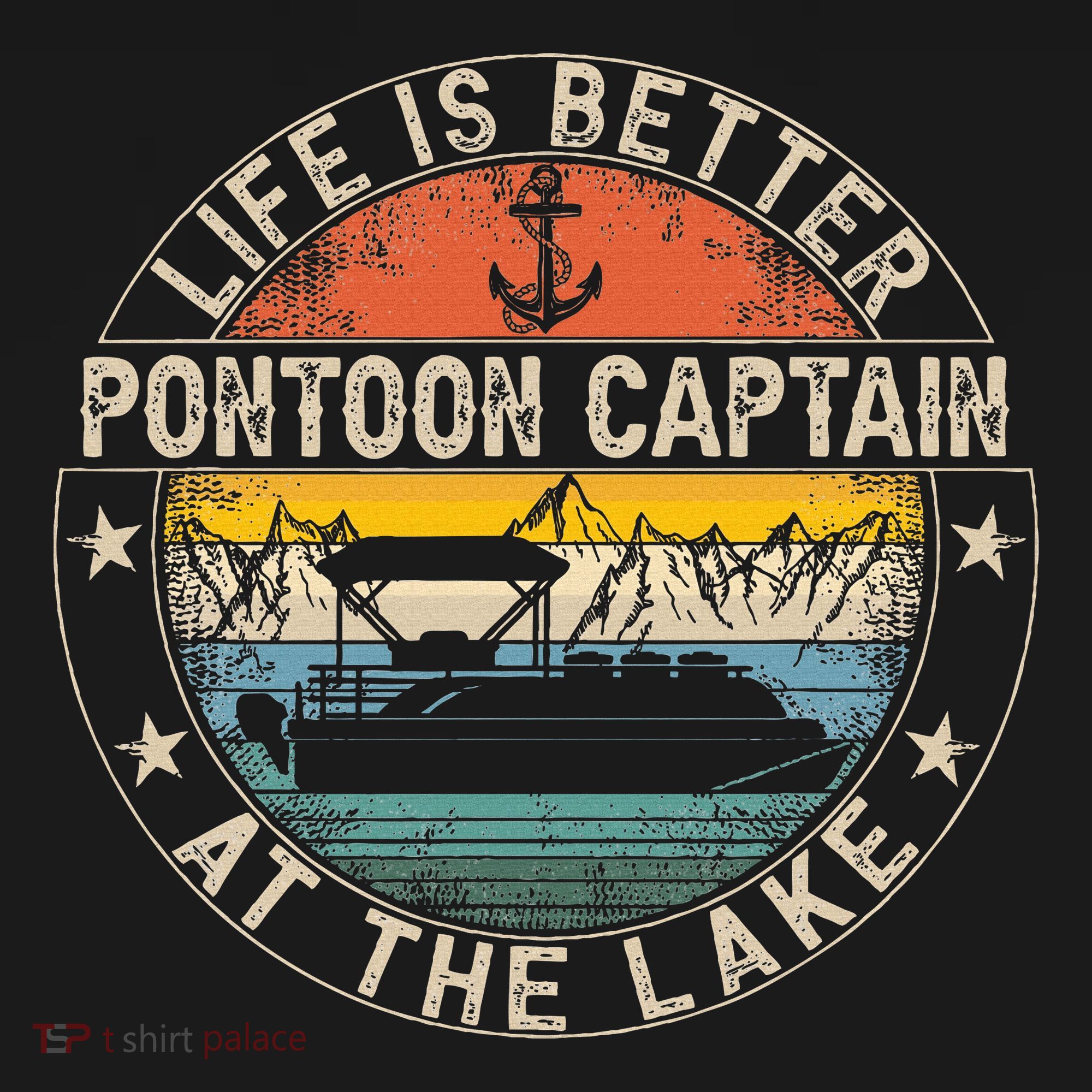 Pontoon Captain Life Is Better At The Lake Bucket Hat