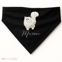 Persian Cat Mama Gift Cat Mom Cat Mama Present Cat Mommy Gift USA-Made Doggie Bandana thumb 0