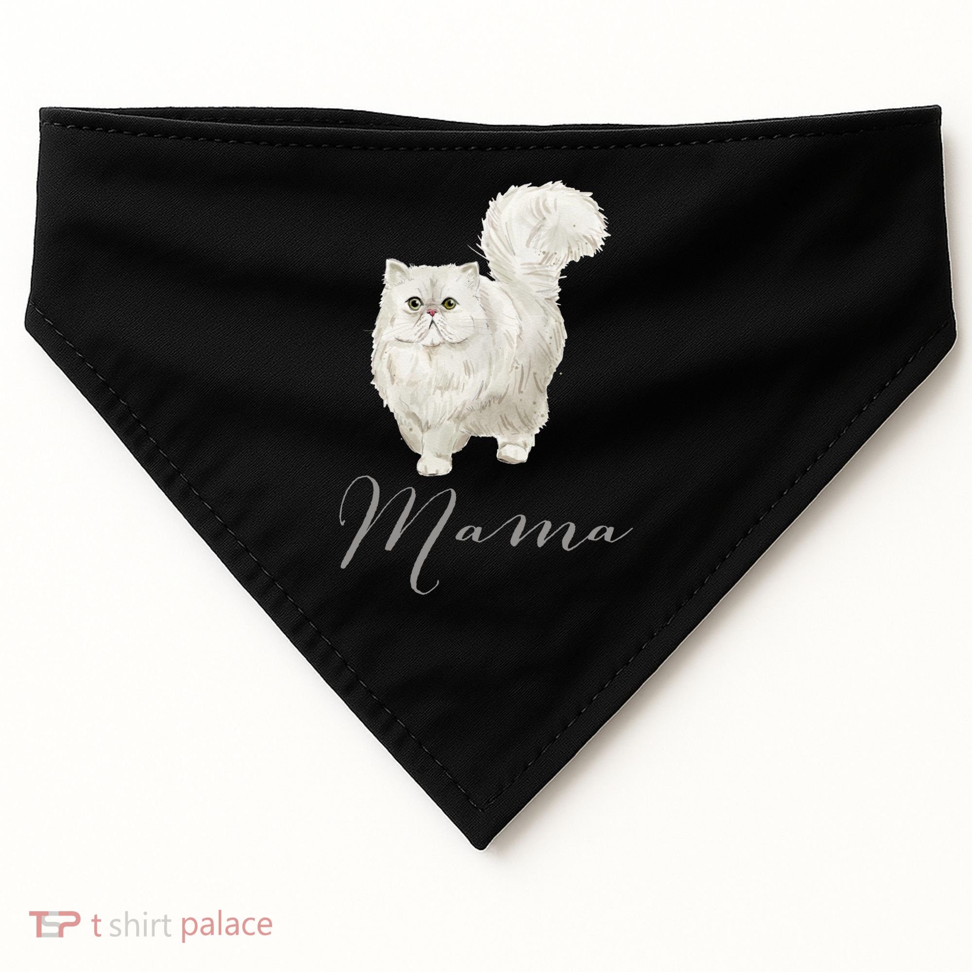 Persian Cat Mama Gift Cat Mom Cat Mama Present Cat Mommy Gift USA-Made Doggie Bandana
