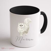 Persian Cat Mama Gift Cat Mom Cat Mama Present Cat Mommy Gift Coffee Mug thumb 1
