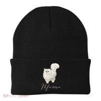 Persian Cat Mama Gift Cat Mom Cat Mama Present Cat Mommy Gift Beanie thumb 0