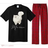 Persian Cat Mama Gift Cat Mom Cat Mama Present Cat Mommy Gift Pajama Set thumb 0