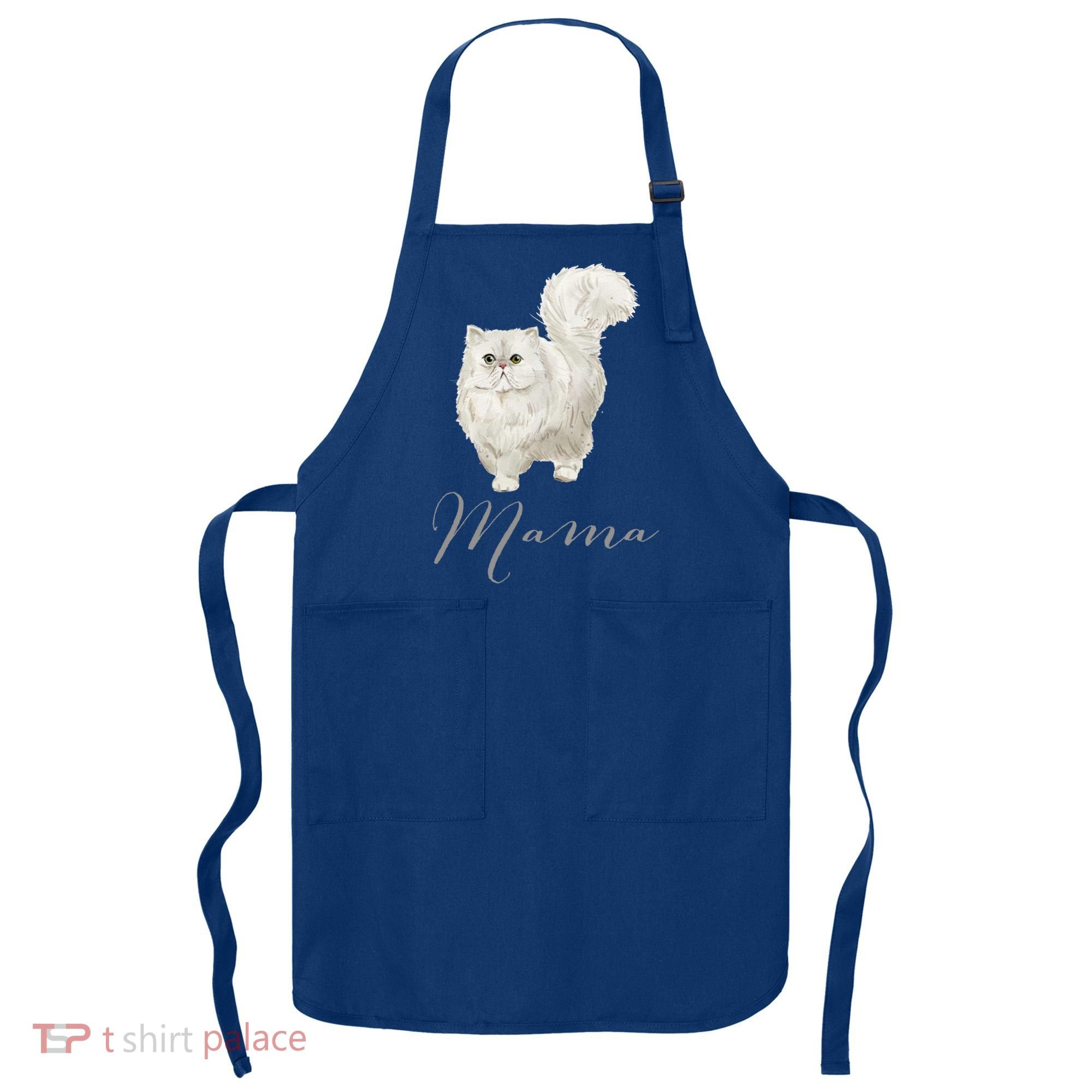 Persian Cat Mama Gift Cat Mom Cat Mama Present Cat Mommy Gift Apron