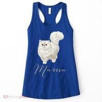 Persian Cat Mama Gift Cat Mom Cat Mama Present Cat Mommy Gift Women's Tank Top thumb 0