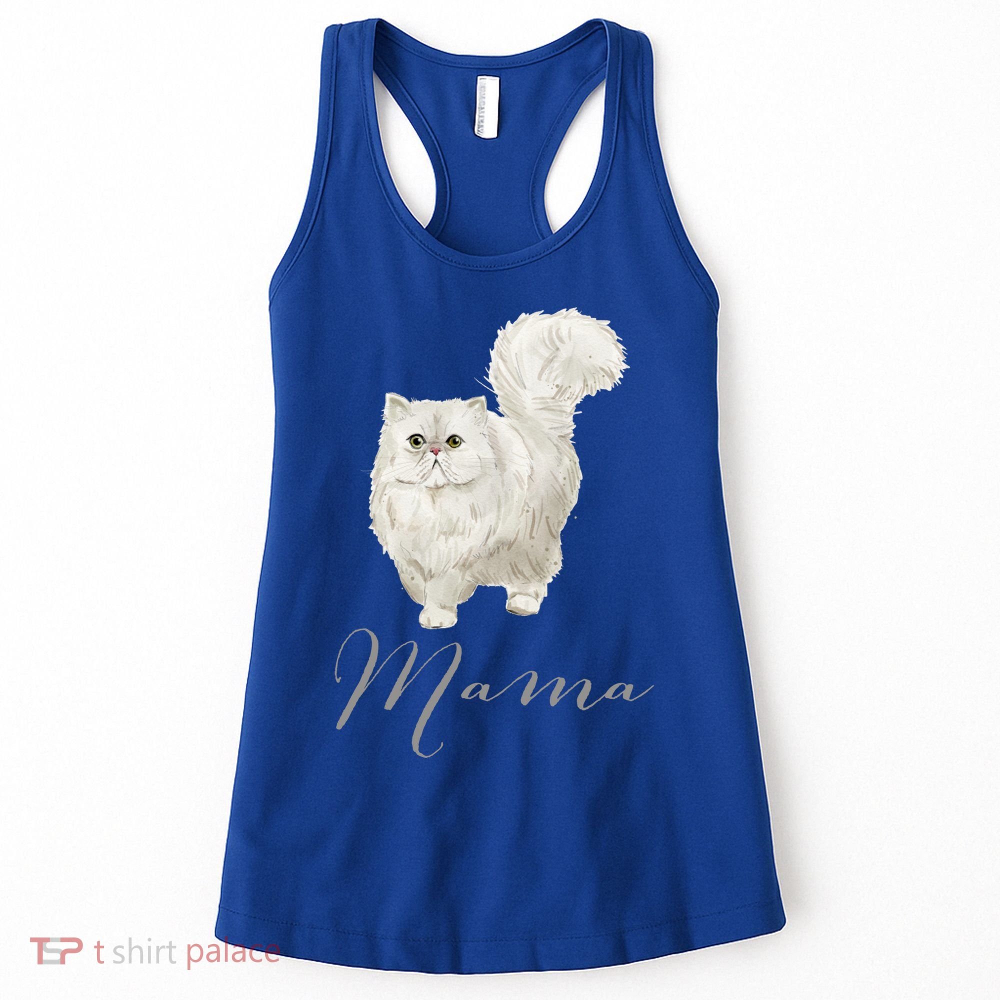 Persian Cat Mama Gift Cat Mom Cat Mama Present Cat Mommy Gift Women's Tank Top