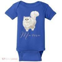 Persian Cat Mama Gift Cat Mom Cat Mama Present Cat Mommy Gift Baby Bodysuit thumb 0