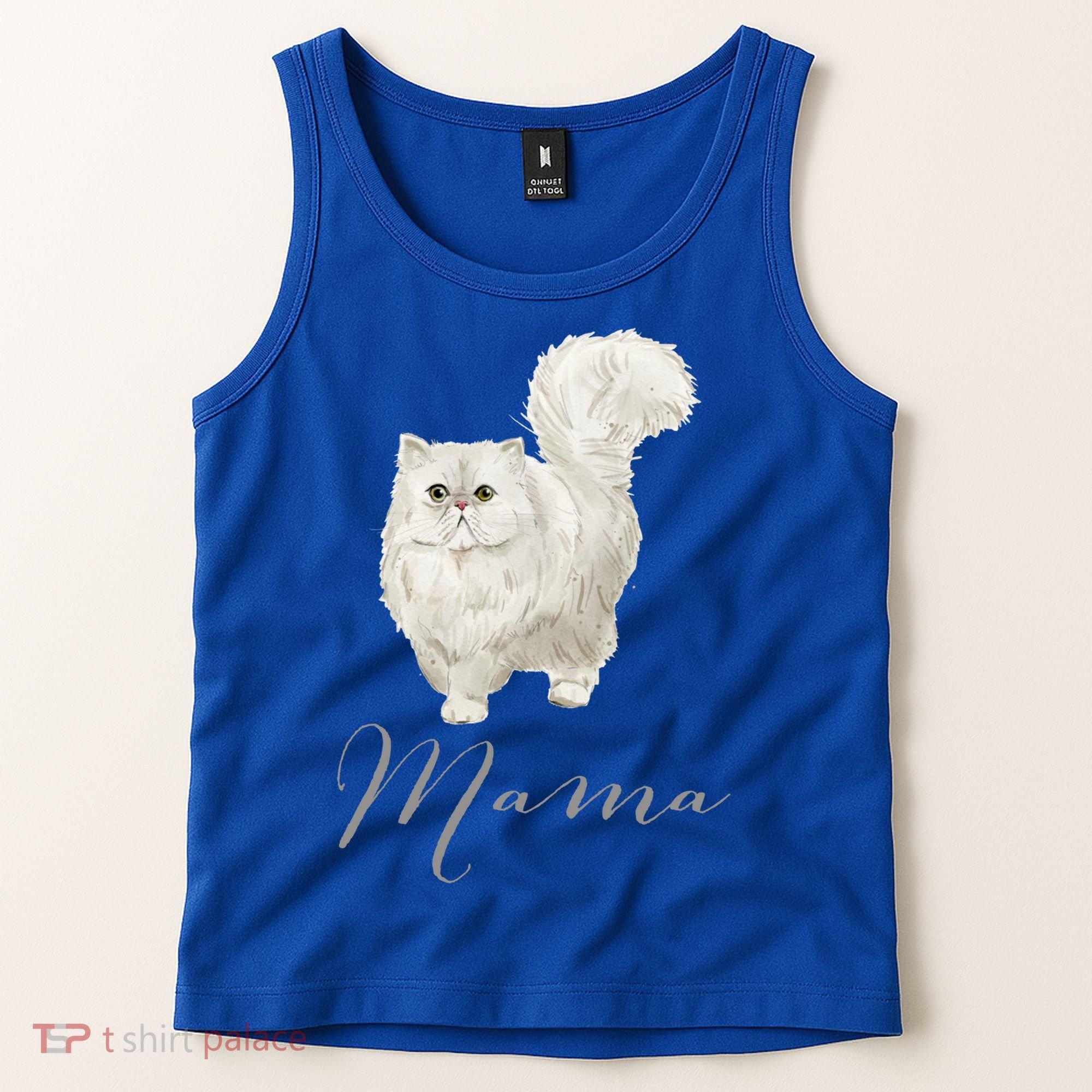 Persian Cat Mama Gift Cat Mom Cat Mama Present Cat Mommy Gift Tank Top