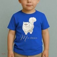 Persian Cat Mama Gift Cat Mom Cat Mama Present Cat Mommy Gift Toddler T-Shirt thumb 2