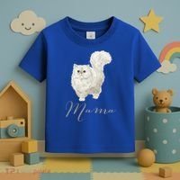 Persian Cat Mama Gift Cat Mom Cat Mama Present Cat Mommy Gift Toddler T-Shirt thumb 3