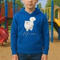 Persian Cat Mama Gift Cat Mom Cat Mama Present Cat Mommy Gift Kids Hoodie thumb 2