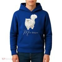 Persian Cat Mama Gift Cat Mom Cat Mama Present Cat Mommy Gift Kids Hoodie thumb 4