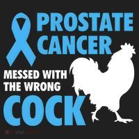 Prostate Cancer Messed With The Wrong Cock Cancer Awareness Gift Women's Sweatshirt thumb 2