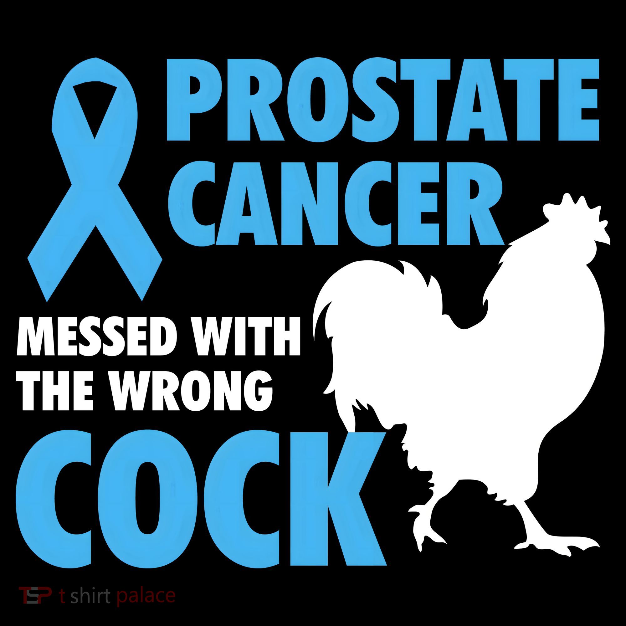 Prostate Cancer Messed With The Wrong Cock Cancer Awareness Gift Women's Hoodie