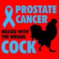 Prostate Cancer Messed With The Wrong Cock Cancer Awareness Gift Santa Hat thumb 1