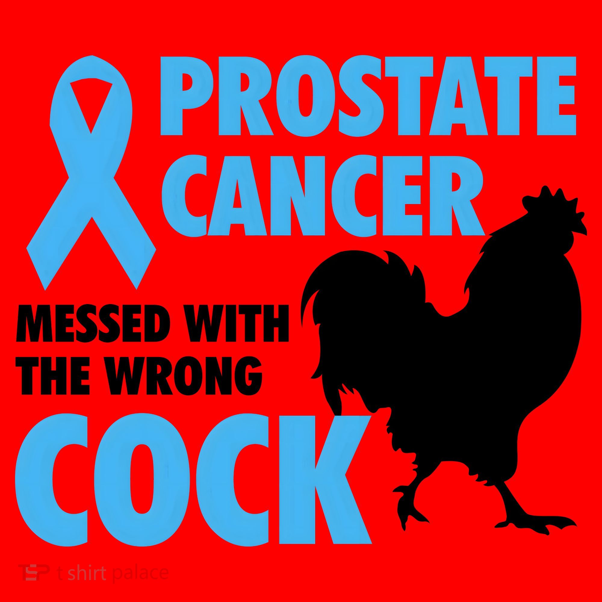 Prostate Cancer Messed With The Wrong Cock Cancer Awareness Gift Santa Hat