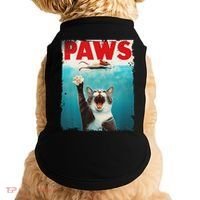 Paws Cat Mouse Parody Cat Shark Chasing Mouse Kitten Doggie Tank thumb 0