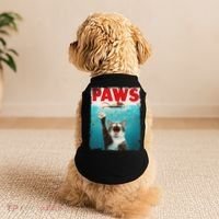 Paws Cat Mouse Parody Cat Shark Chasing Mouse Kitten Doggie Tank thumb 2