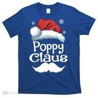 Poppy Claus Matching Family Christmas Pajamas Xmas Santa Gift T-Shirt thumb 0