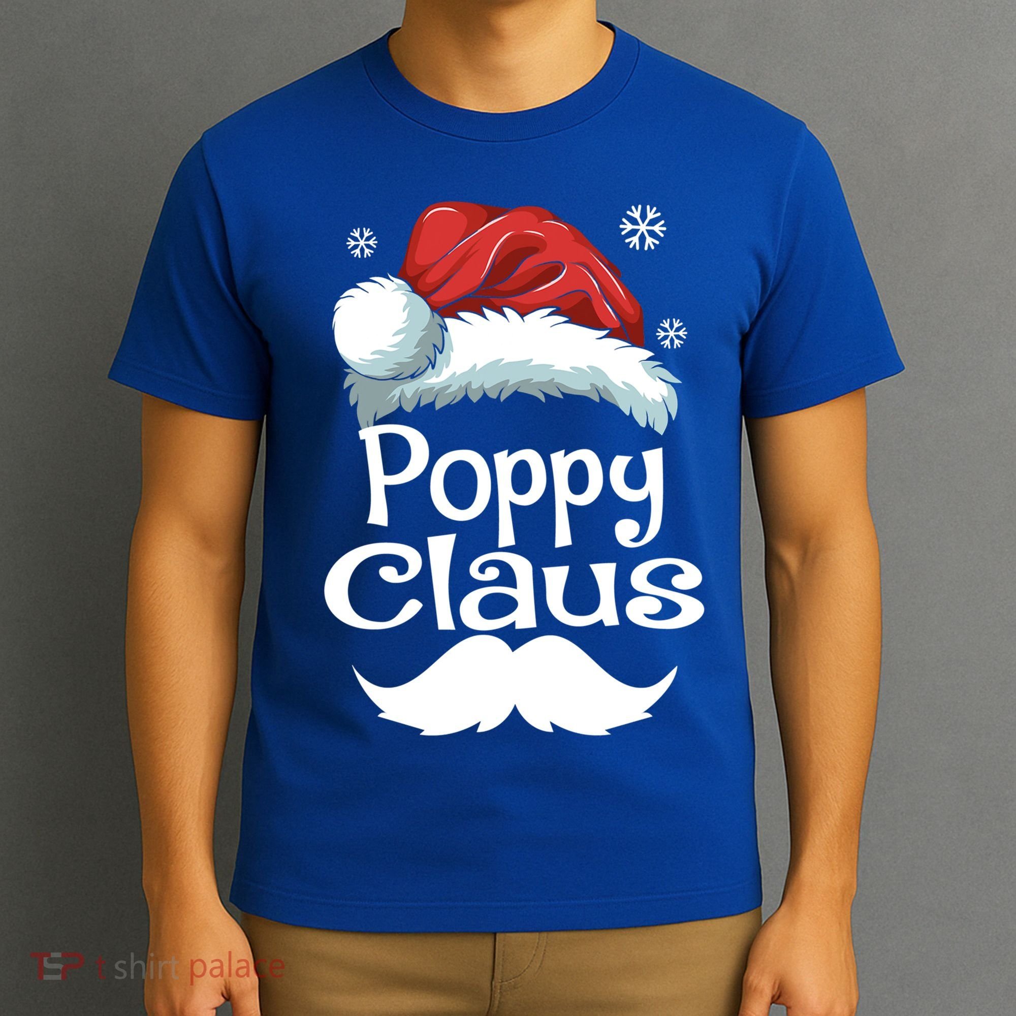Poppy Claus Matching Family Christmas Pajamas Xmas Santa Gift T-Shirt