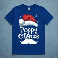 Poppy Claus Matching Family Christmas Pajamas Xmas Santa Gift T-Shirt thumb 5
