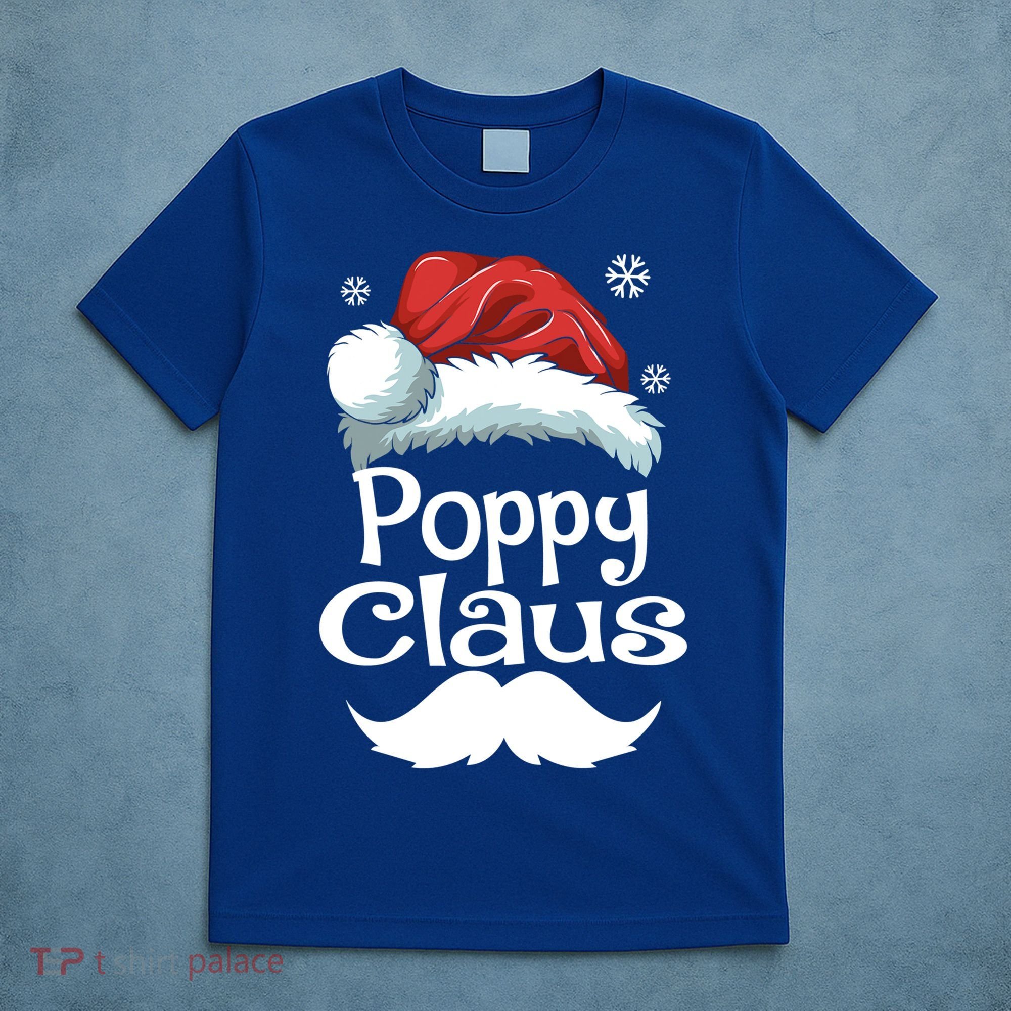 Poppy Claus Matching Family Christmas Pajamas Xmas Santa Gift T-Shirt