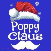 Poppy Claus Matching Family Christmas Pajamas Xmas Santa Gift T-Shirt thumb 7