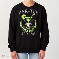 Par Crew Martini Cocktails Golf Drinking Matching Women's Sweatshirt thumb 0