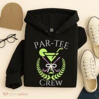 Par Crew Martini Cocktails Golf Drinking Matching Hoodie thumb 4
