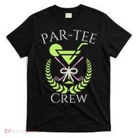Par Crew Martini Cocktails Golf Drinking Matching T-Shirt thumb 0