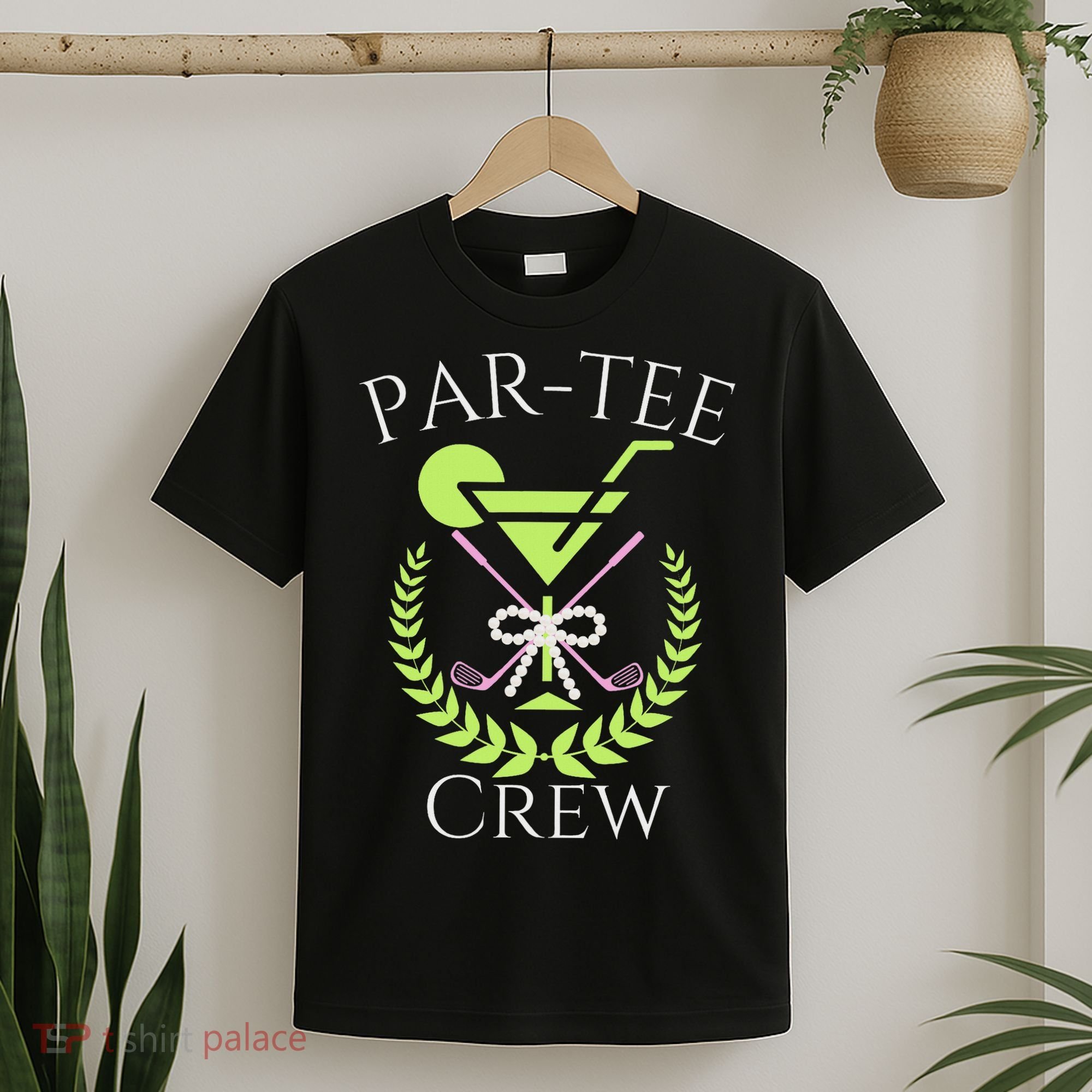 Par Crew Martini Cocktails Golf Drinking Matching T-Shirt