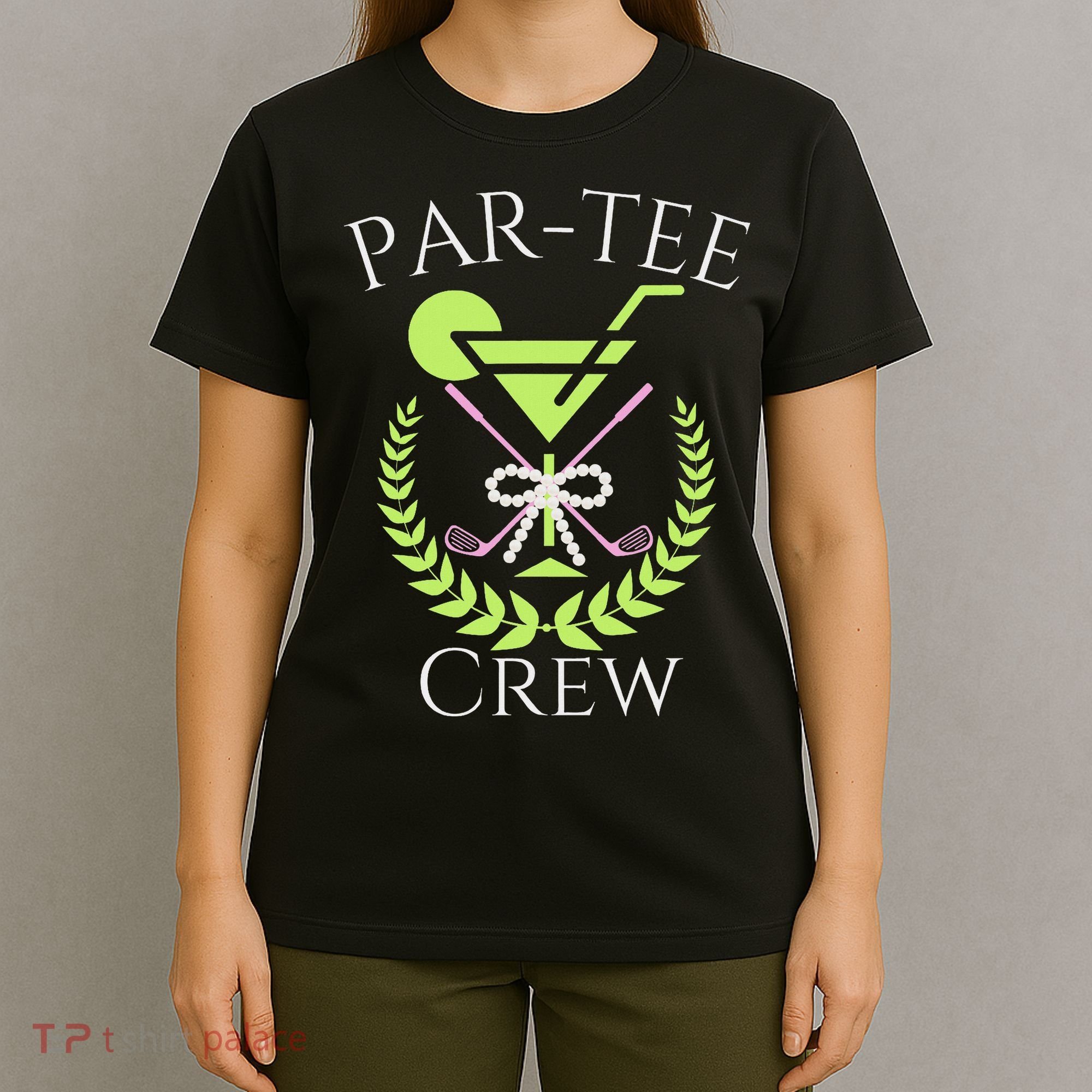 Par Crew Martini Cocktails Golf Drinking Matching T-Shirt