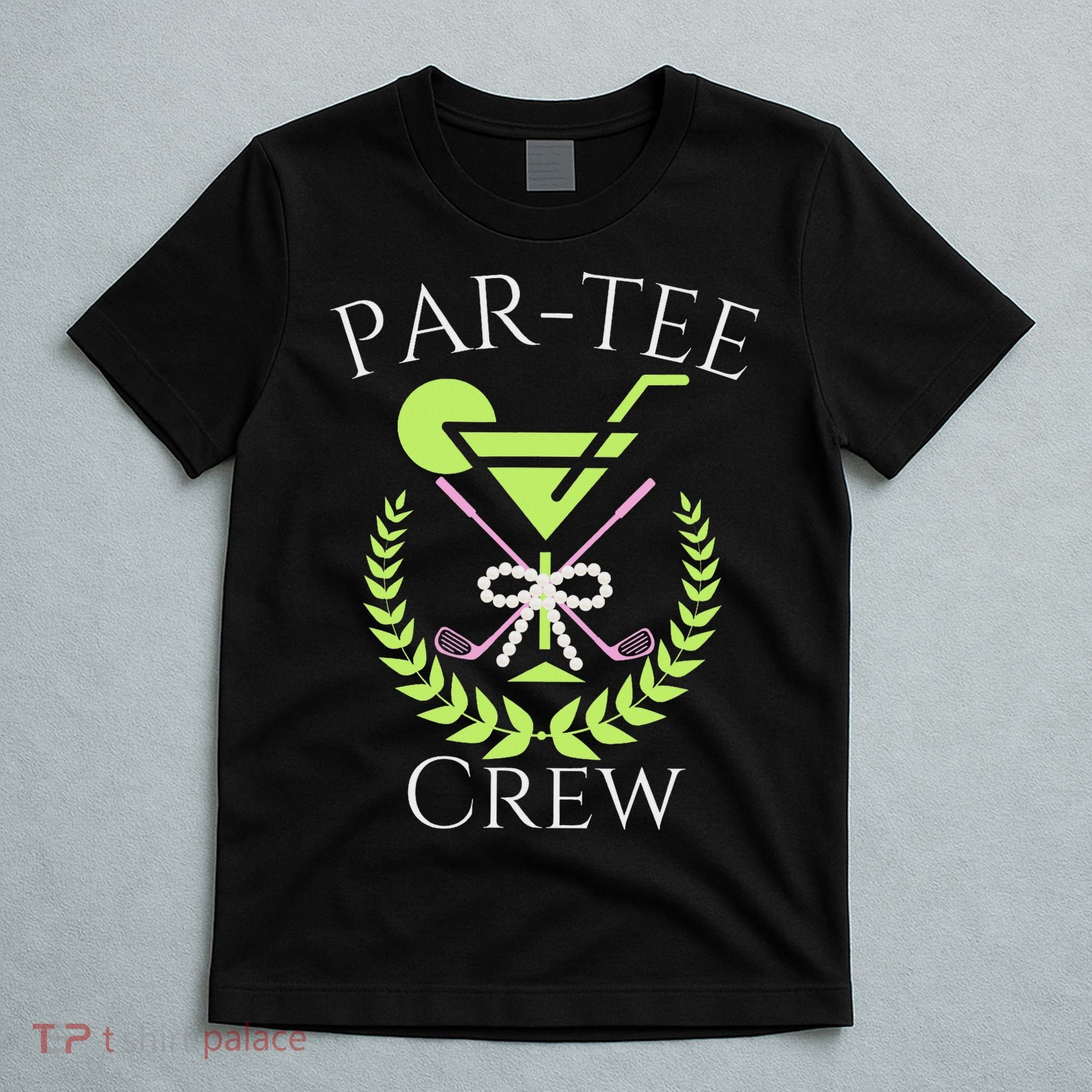 Par Crew Martini Cocktails Golf Drinking Matching T-Shirt