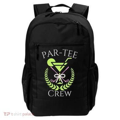 Par Crew Martini Cocktails Golf Drinking Matching Backpack
