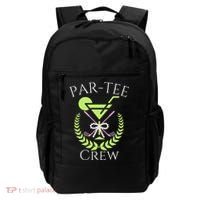 Par Crew Martini Cocktails Golf Drinking Matching Backpack thumb 0