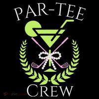 Par Crew Martini Cocktails Golf Drinking Matching Button thumb 1