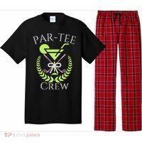 Par Crew Martini Cocktails Golf Drinking Matching Pajama Set thumb 0