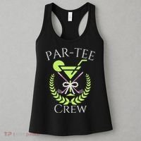 Par Crew Martini Cocktails Golf Drinking Matching Women's Tank Top thumb 3