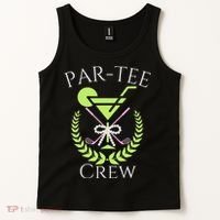 Par Crew Martini Cocktails Golf Drinking Matching Tank Top thumb 2
