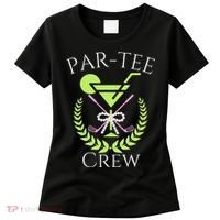Par Crew Martini Cocktails Golf Drinking Matching Women's T-Shirt thumb 0