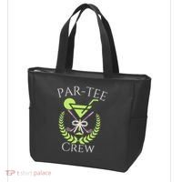 Par Crew Martini Cocktails Golf Drinking Matching Tote Bag thumb 3