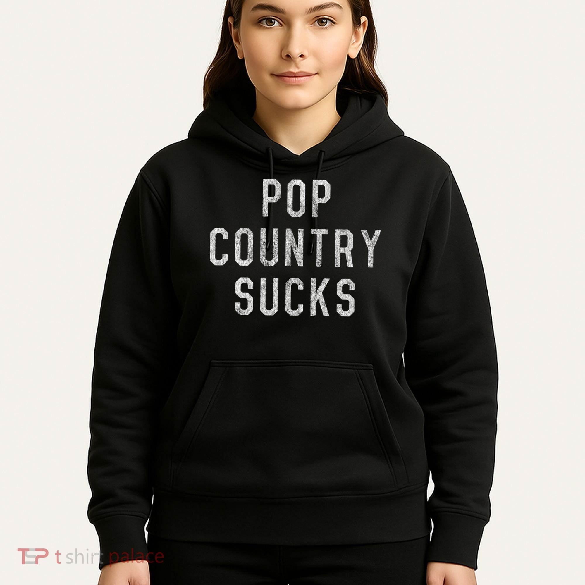 Pop Country Music Sucks Cute Gift Hoodie