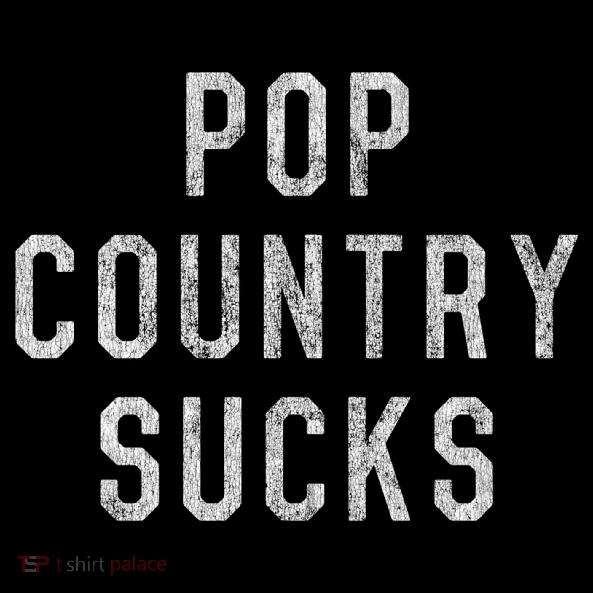 Pop Country Music Sucks Cute Gift Women's Hoodie
