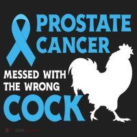Prostate Cancer Messed With The Wrong Cock Cancer Awareness Gift Women's Sweatshirt thumb 2