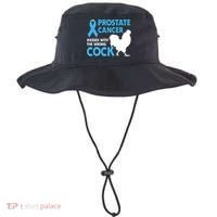 Prostate Cancer Messed With The Wrong Cock Cancer Awareness Gift Bucket Hat thumb 0