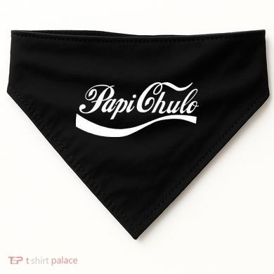 Papi Chulo Mexican Dad Father's Dad Chingon Fathers Day USA-Made Doggie Bandana