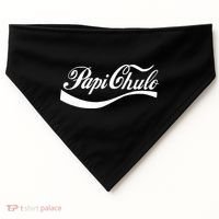 Papi Chulo Mexican Dad Father's Dad Chingon Fathers Day USA-Made Doggie Bandana thumb 0