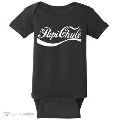 Papi Chulo Mexican Dad Father's Dad Chingon Fathers Day Baby Bodysuit