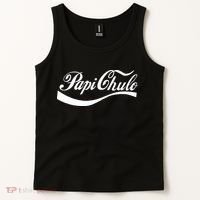 Papi Chulo Mexican Dad Father's Dad Chingon Fathers Day Tank Top thumb 2